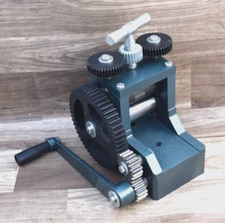 Mini Roller Machine Manual Wire Sheet Flattening Texturing Rolling Mill Machine