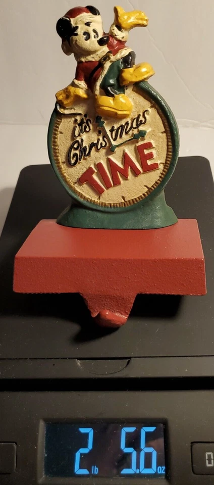 中西部铸铁迪士尼 - 圣诞节时间 - 米奇袜架衣架 — 第 3/4 张图片