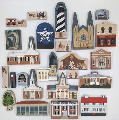 Vintage and Contemporary Cat's Meow Village Pieces - Shelf Sitters - Your Choice