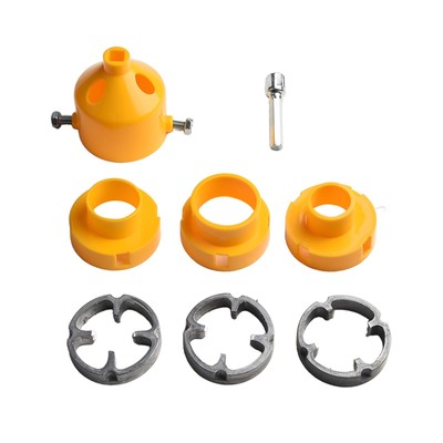 Efficient PVC Pipe Threader Set with 1/2 Inch 3/4 Inch and 1 Inch Dies