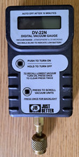 OEM JB, Just Better Industries Part # DV-22N Digital Vacuum Gauge Used