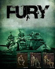 1/35 Resin Figure Model Kit WWII U.S. Tank Crew 5 Figures Unassambled Unpainted