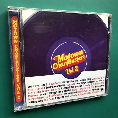 MOTOWN CHARTBUSTERS VOL. 2 Funk Soul CD Diana Ross Jimmy Ruffin Smokey Robinson