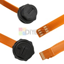 Waterproof Connector TF/SIM Card Threaded Back Mounted Female Solder Socket FPC