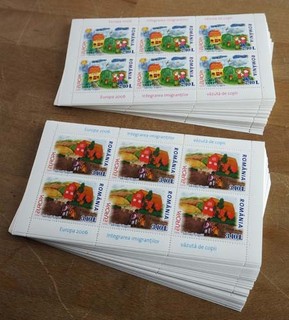 2006 Rumänien; 50 Klb. Serien Haus postfrisch/MNH MiNr. 6065/66 ME 1200