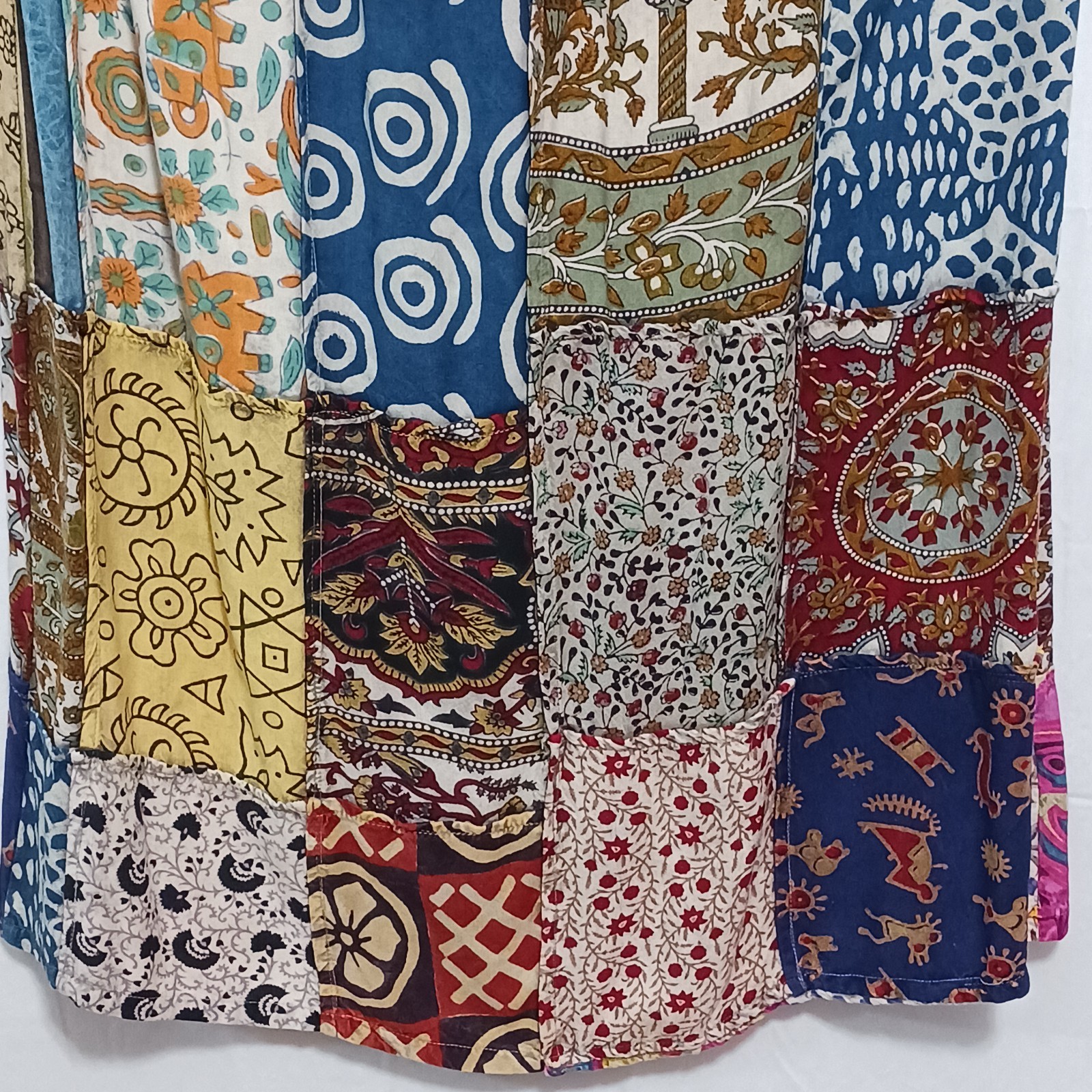 Sacred Threads Vintage Women's Patchwork Maxi Ski… - image 7