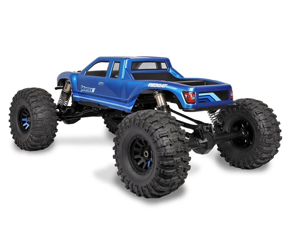 Redcat Vertex-6 Crawler 1/6 RTR 4WD Electric Brushless Rock Crawler (Blue) - Image 3 of 4