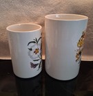 2 PORTMEIRION Botanic Garden 8" & 7" Storage Canister Old England Mark — photo 9