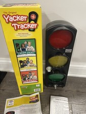 The Original Yacker Tracker Adjustable Sound Activated Noise Monitor w/Box Works