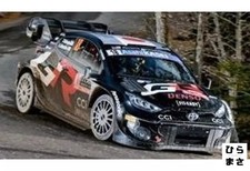1/43 GR Yaris Rally1 Hybrid GAZOO Racing WRT Monte Carlo 2024 Diecast #18