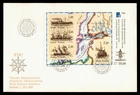 DR WHO 1986 FINLAND FDC SHIP/MAP EXPO S/S LM72456
