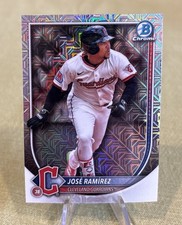 2025 Bowman Chrome - Jose Ramirez #21 Mega Box Mojo Refractor Guardians