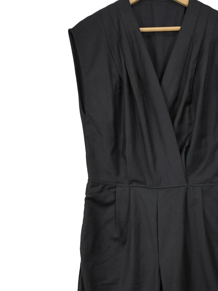 AMERICAN APPAREL Combinaison Dames Pantalon T EU 40 noir style décontracté - Photo 3/4