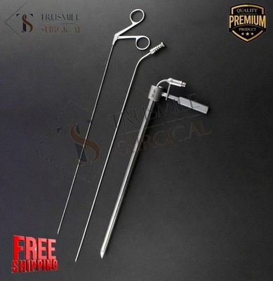 Jesperg Esophagoscope Rod Cervical Esophageal Foreign Body Removal 3 PCs Set