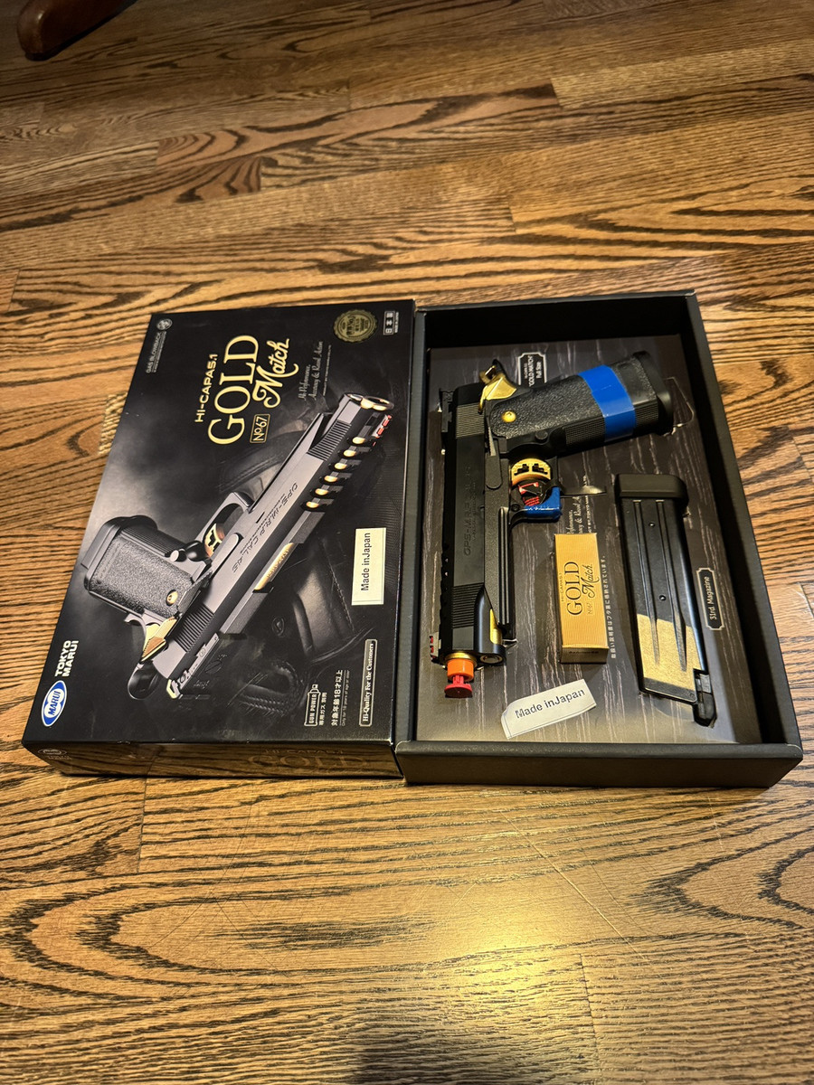 Tokyo Marui Hycapa 5.1 Gold Match Hand Gun Air for sale Tokyo Marui Hycapa 5.1 Gold Match Hand Gun Air for sale