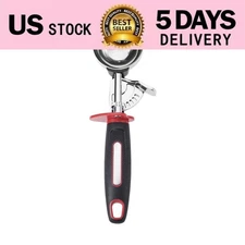 Stainless Steel Soft Grips Trigger Ice Cream Scoop