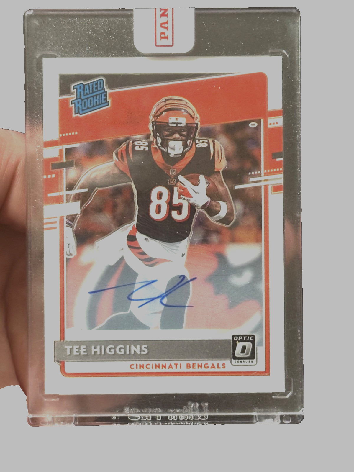 2020 Panini Donruss Optic - Rated Rookies Tee Higgins #160 Autographs /150 (AU,
