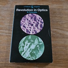 Revolution in Optics by S. Tolansky 1968 Paperback Pelican 1st Edition Good T