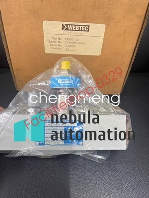 1PCS CT60-MA-B-B-6 Webtec flow meter new via DHL/FedEx