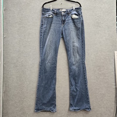 Levi's 715 Women Jeans 31 Blue Denim Bootcut 32'' Inseam