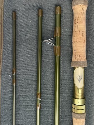 G LOOMIS Roaring River Greased Line GLX 14 Ft #8/9  4pc Long Belly Fly Rod RARE!