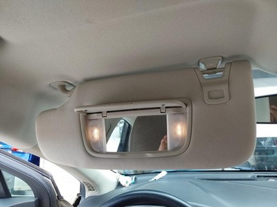 Used Left Sun Visor fits: 2018 Ford Fusion illuminated w/o sunroof L. w/o garage