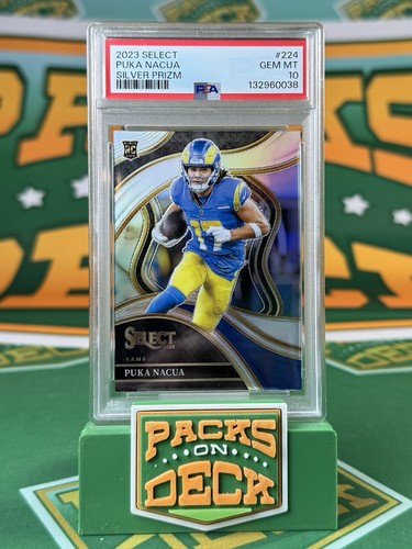 2023 Puka Nacua [Silver Prizm Die-Cut] #224