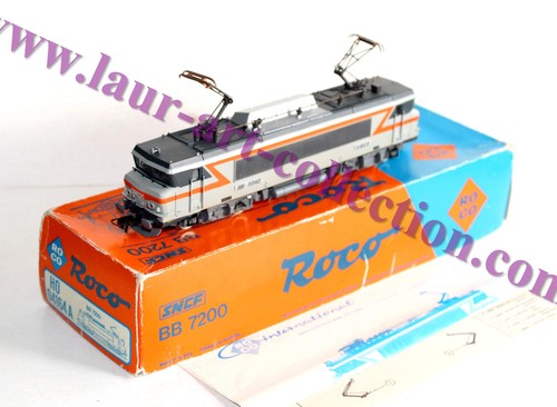 ROCO HO 04164 A, LOCOMOTIVE MOTRICE ELECTRIQUE CORAIL SNCF BB 7242 MOTEUR 5 POLE | Zustand: Occasion