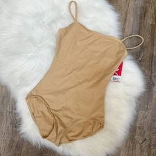 Beige/Nude Leotard - Size M, NWT