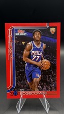 VJ Edgecombe 2025-26 Topps Rip Night Exclusive Red Parallel - 76ers BK23 2026 RC