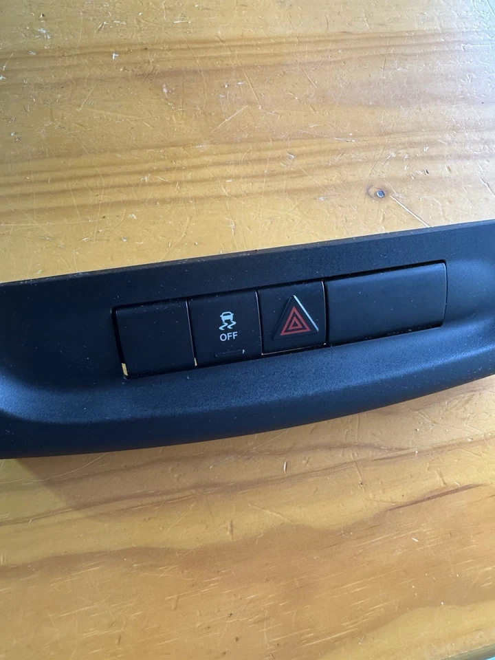 Dodge Avenger 2011-2014 tablero central radio bisel con panel superior, negro OEM Foto 3 de 4