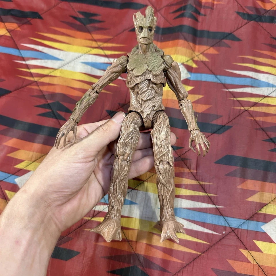 Фигурка Marvel Legends Groot Build A BAF Guardians of Galaxy Hasbro 2014 9 дюймов - Изображение 3 из 4
