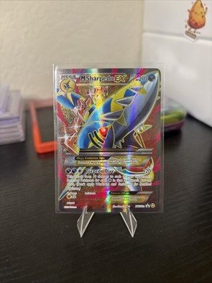 M Sharpedo EX Full Art Promo Holo Pokémon Card 2017 XY Collection - LP