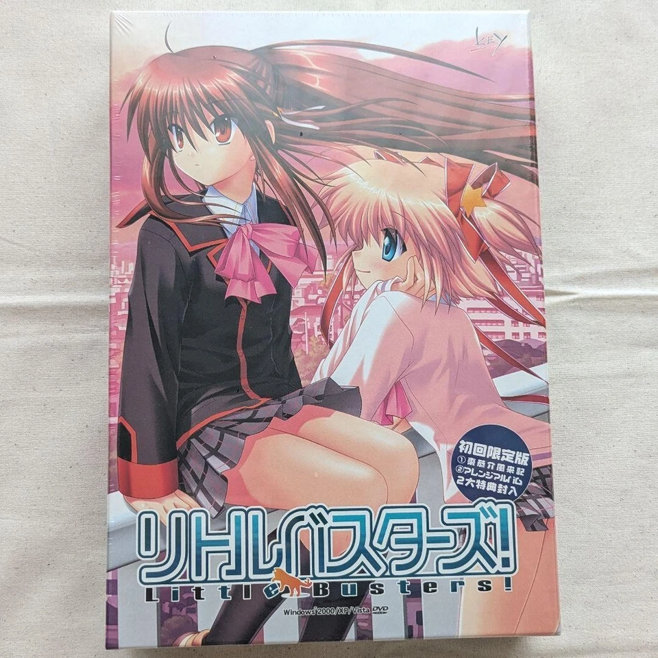 Key Little Busters First Edition PC Game Ring File Japan Unused New Sealed - Image 2 of 4