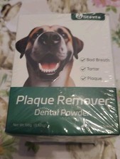 Plaque Remover Dental Powder For Dogs Pets 100g NIB SEALED 09/27