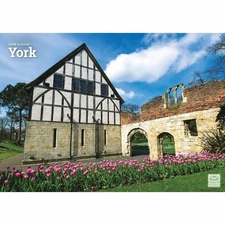 York 2026 A4 Wall Calendar