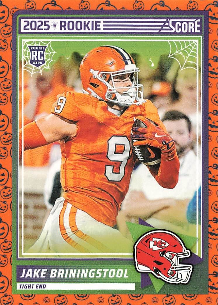 2025 Score - Rookies Jake Briningstool #74 (RC)
