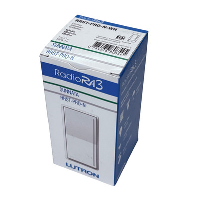 Lutron RRST-PRO-N-WH Dimmer Sunnata Radio Ra 3 - White (White) - NEW