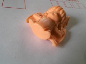 Retro Famicom Eraser Compile Puyo Puyo Konaturos Toy Figure Flesh 2.7cm Vintage