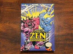 ZEN: Intergalactic Ninja - NES Nintendo 1993 Near Complete CIB