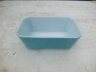 Vintage PYREX 502-B Refrigerator Dish Blue NO Lid