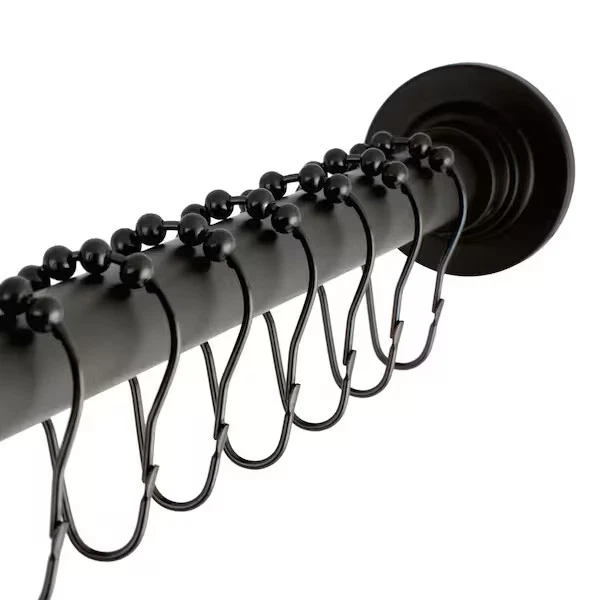 Kingston Brass Edenscape Shower Curtain Rod - Thumbnail 5