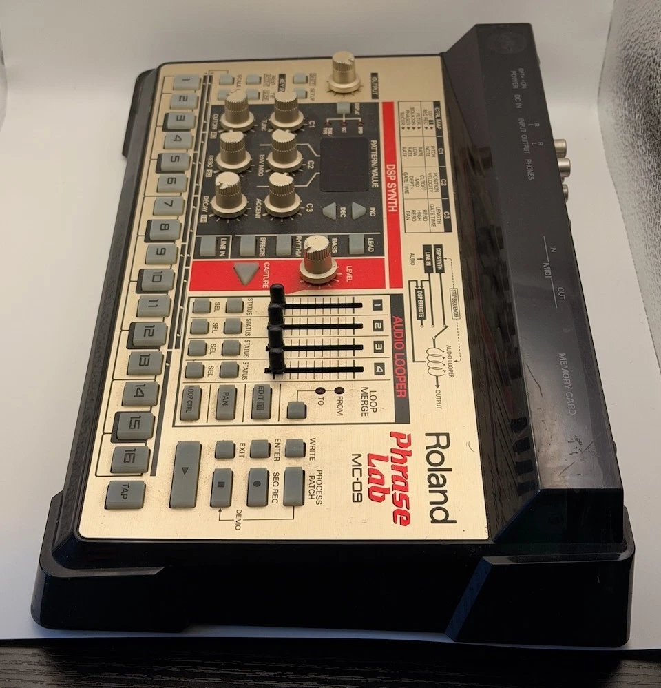 Roland Phrase Lab MC-09 RARE Synth Looper Sequencer Vintage 808