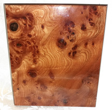 Vintage Melannco International LTD Smooth Wood Art Photo Album for up to 4" x 6"