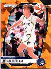 2024 Panini Prizm WNBA #18 Natisha Hiedeman Ice Orange Prizms