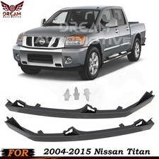 Front Headlight Molding Trim Fillers For 2004-2015 Nissan Titan Armada Front Headlight Molding Trim Fillers For 2004-2015 Nissan Titan Armada