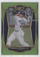 2021 Panini Select Premier Neon Green Prizm 7/99 Michael Brantley #129 1u6