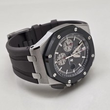 AUDEMARS PIGUET ROYAL OAK OFFSHORE 26400IO TITANIUM WATCH 44 MM(MINT & ORIGINAL) 11