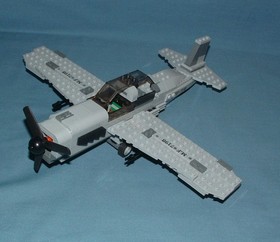 INDIANA JONES, FIGHTER PLANE ATTACK SET 7198 - LEGO - 2009 - USED