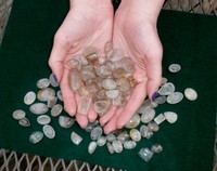 Rutilated Quartz Cabochon Gemstone Loose Parcel Lot Over 100 Carats Rutilated Quartz Cabochon Gemstone Loose Parcel Lot Over 100 Carats